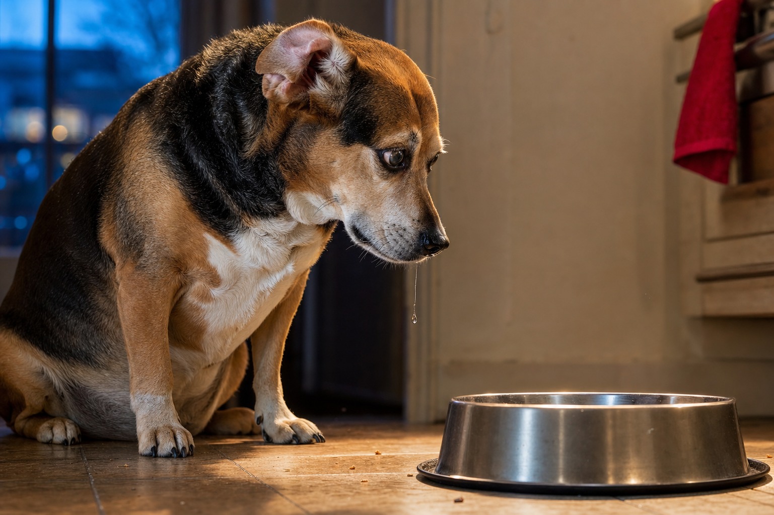 Your Dog Is Always Hungry. The Scale Tells You If It's Serious.