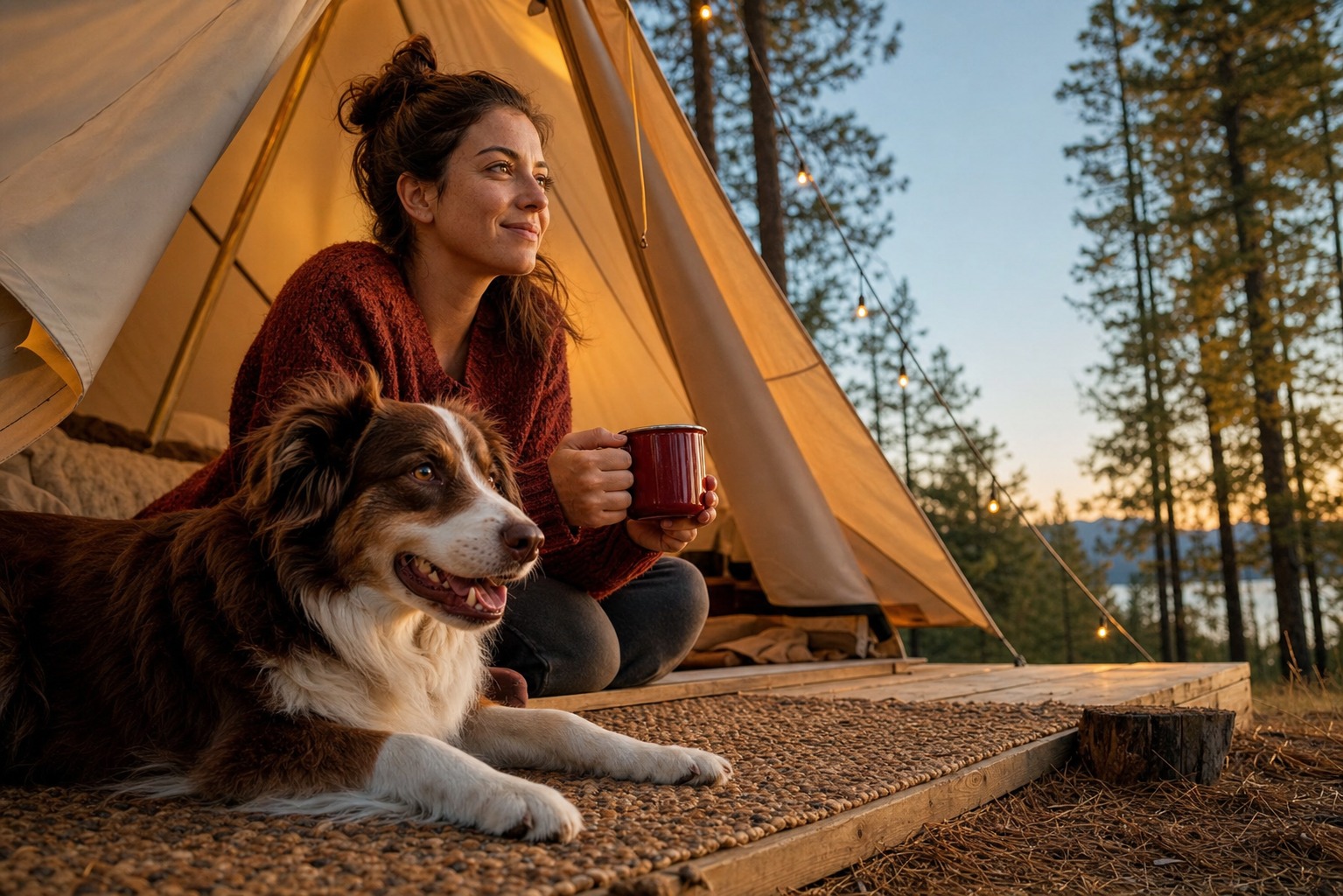 Camping With Your Dog, Minus the Part Where You Sleep on the Ground
