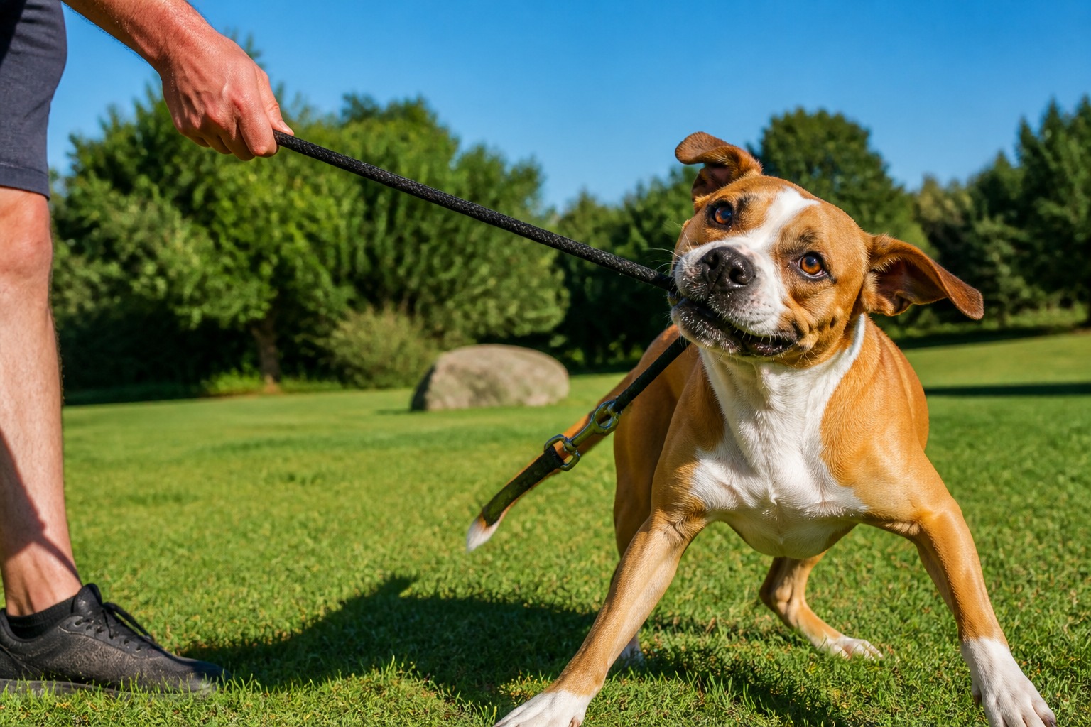 Your Dog Isn't Being Bad. Leash-Biting Is Excitement With Nowhere to Go.