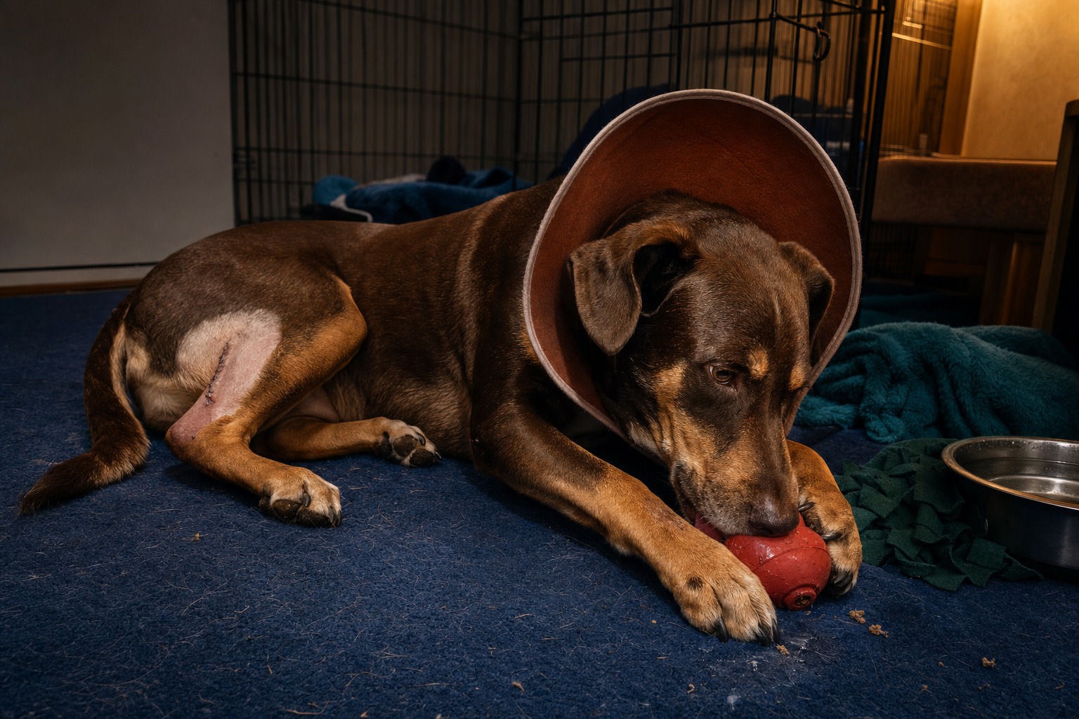 Six Weeks of Crate Rest Will Break You Both. Give the Dog a Job Instead.