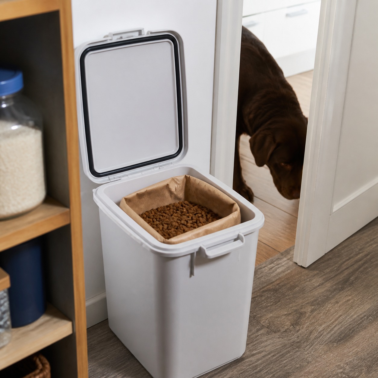 The Best Dog Food Container Isn't the Prettiest. It's the One That's Actually Airtight.