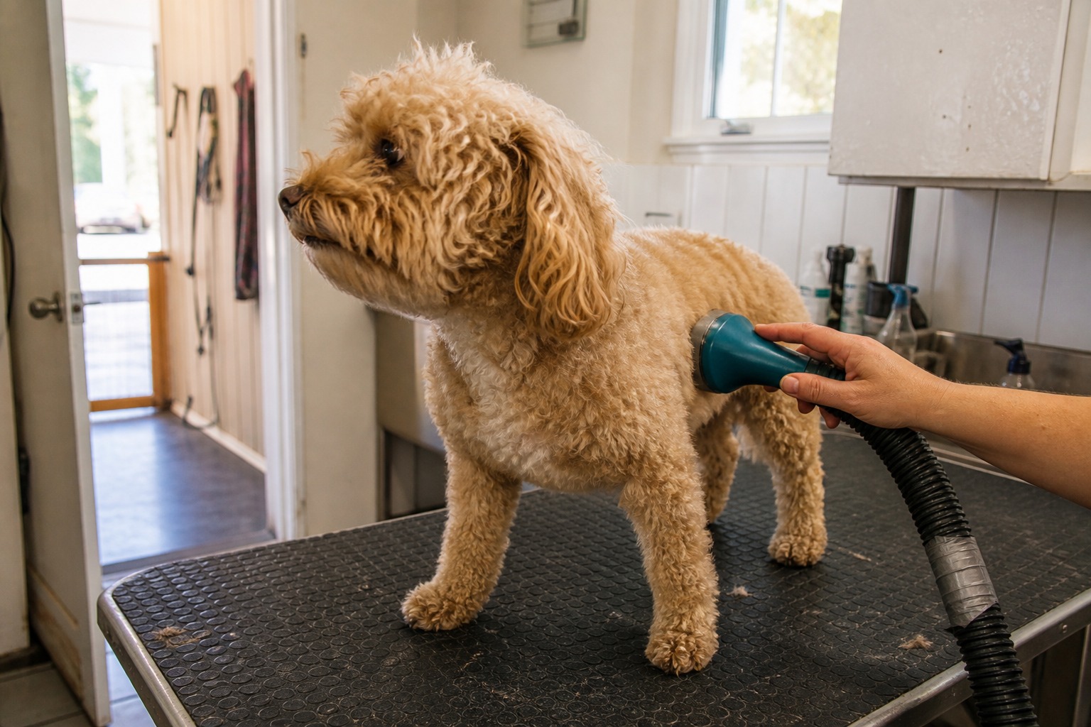 A Grooming Vacuum Only Works If Your Dog Lets It. How to Win Them Over