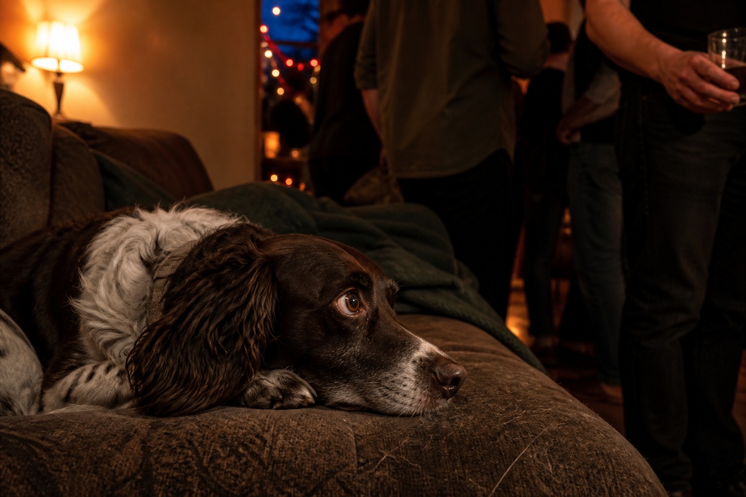 Your Dog Isn't Shy at Your Party. Six Signs They Want Out.
