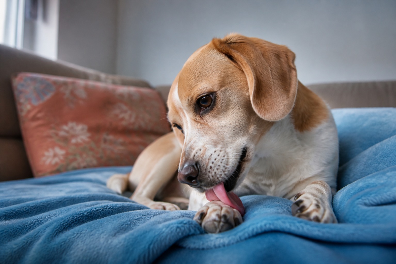 Your Dog Licking Itself Is Normal. Until One Spot Becomes a Full-Time Job.