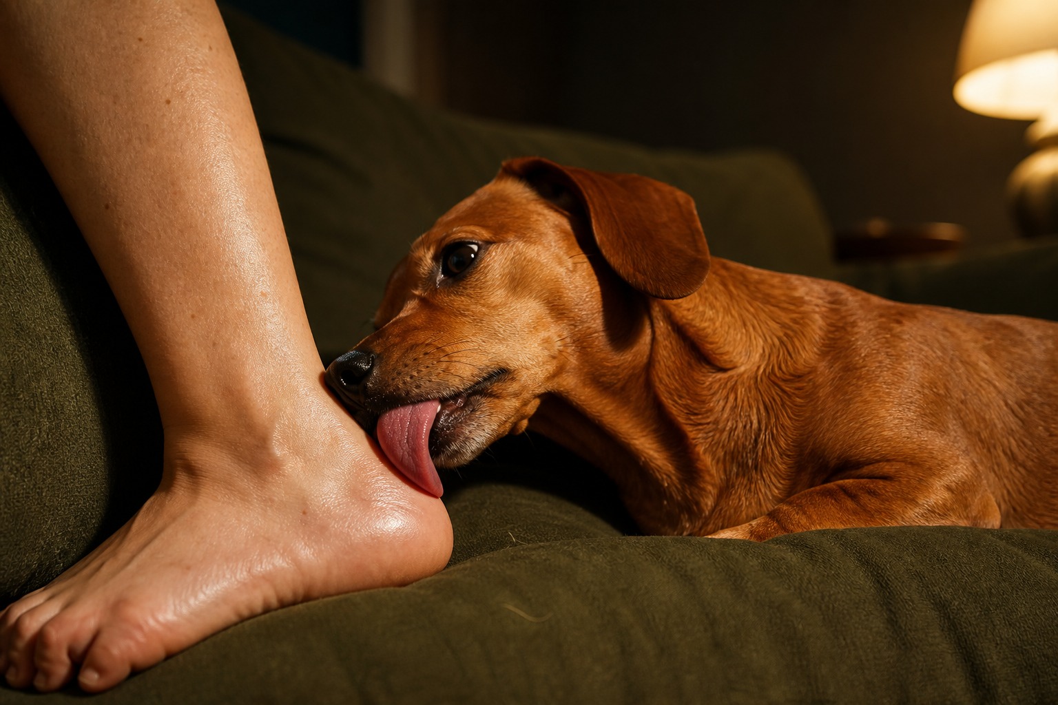 Your Dog Licking Your Feet Is Harmless. The Cream on Your Skin Isn't.