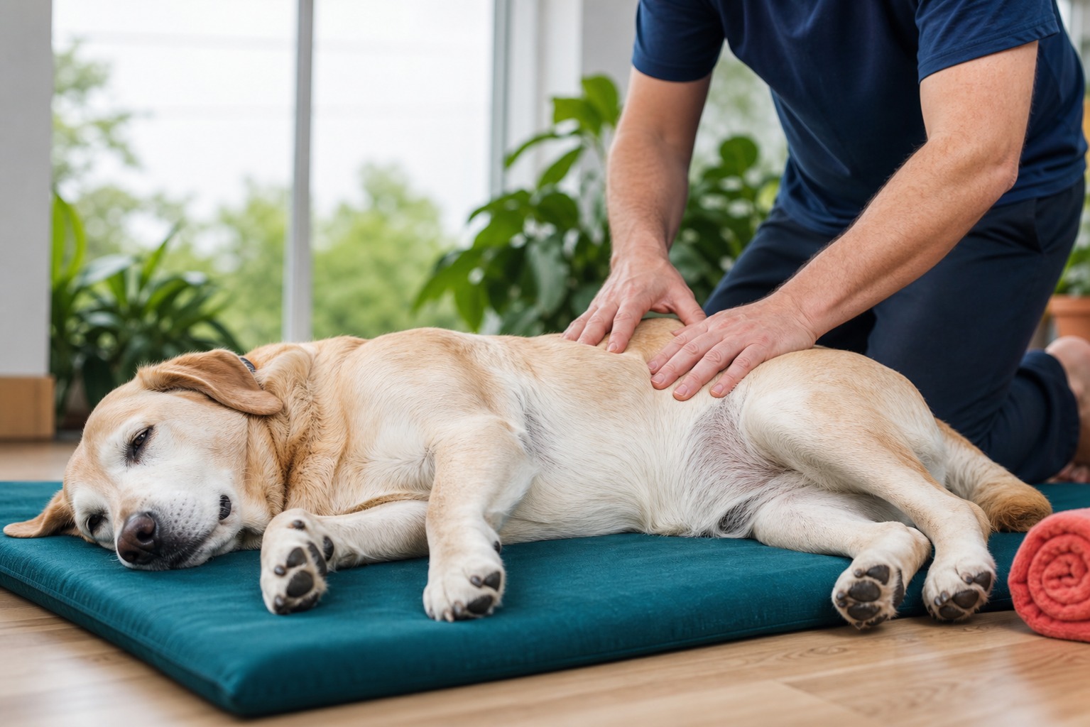 Your Stiffening Dog Doesn't Need a Spa Day. Five Minutes of This Does More