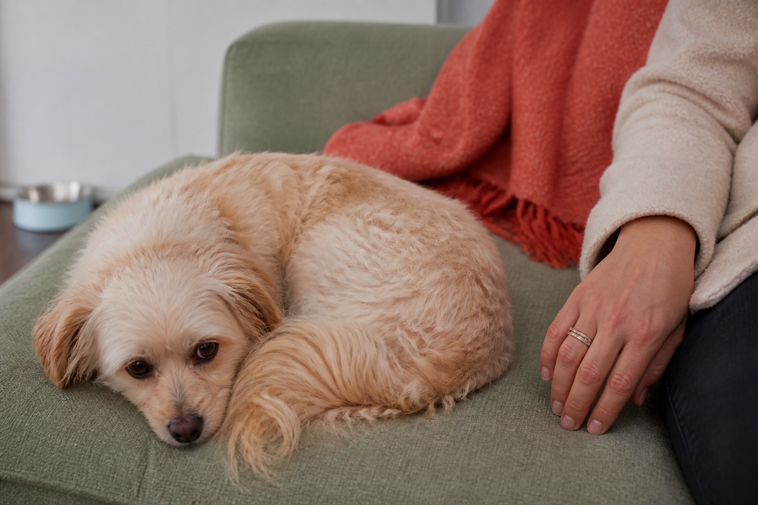 Your Dog Threw Up Clear Liquid. The Color Barely Matters, the Timing Does.