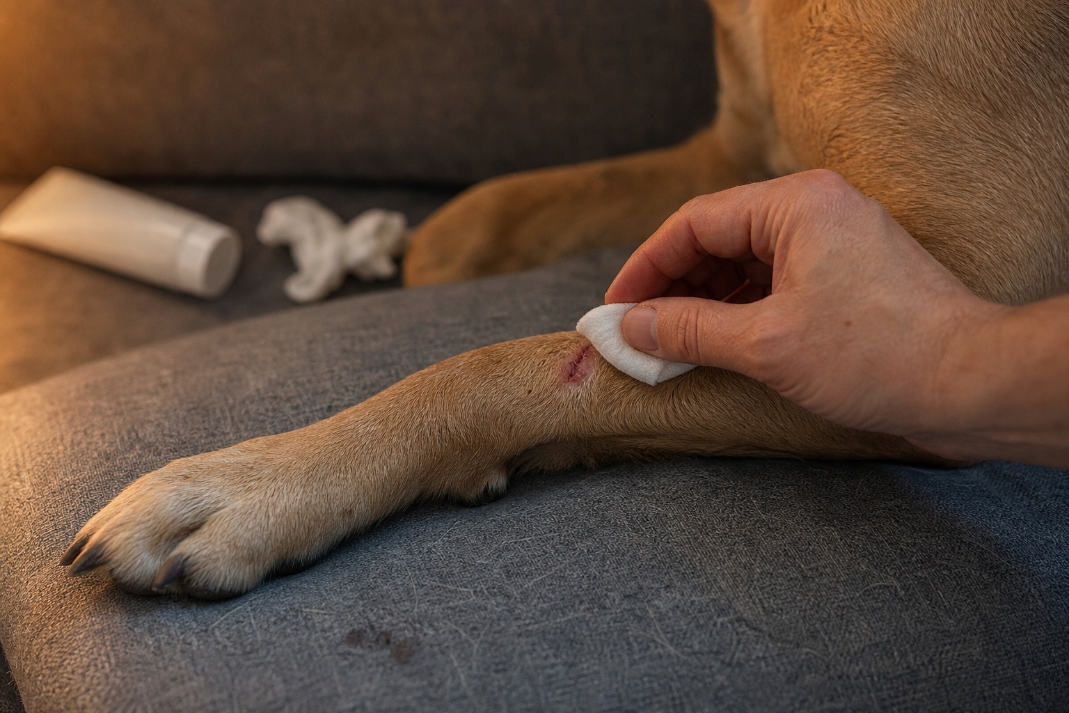 Put Down the Neosporin. Your Dog Is Just Going to Eat It.