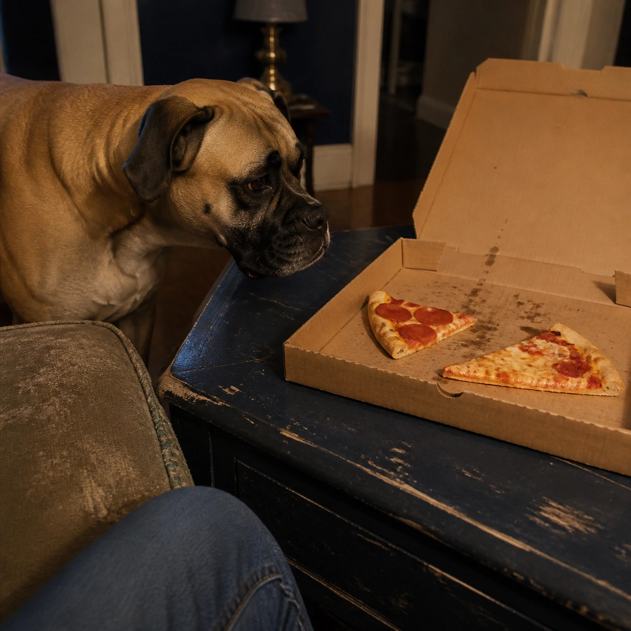 One Slice of Pepperoni Won't Hurt Your Dog. The Habit Will.