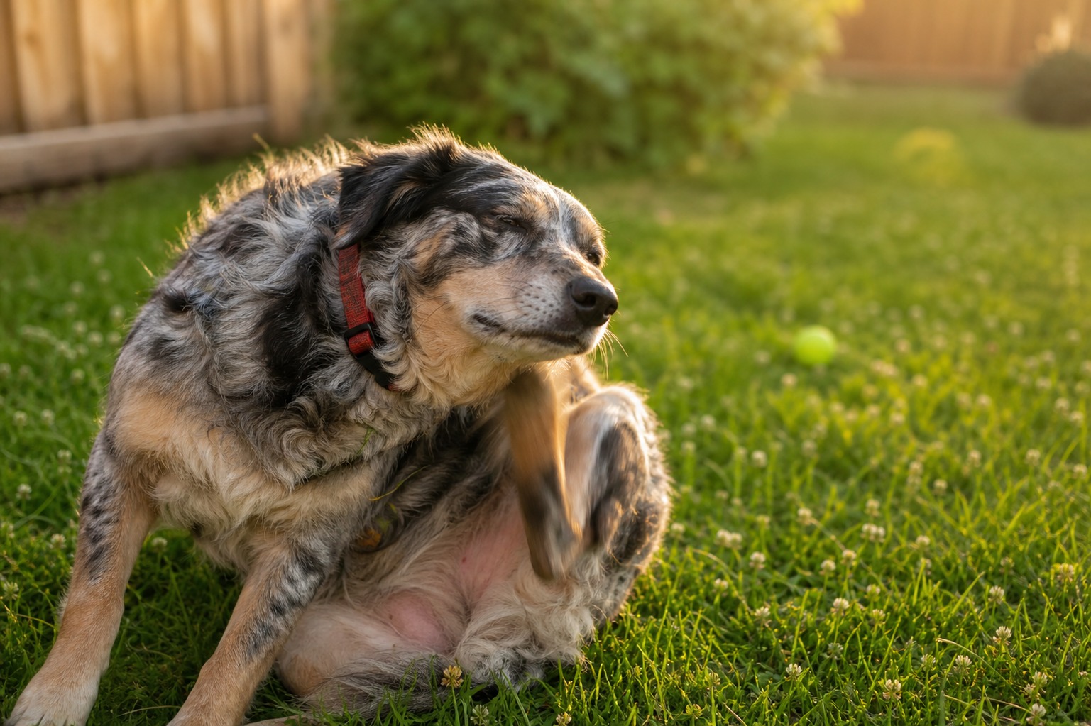 Itchy After Every Yard Romp? Don't Blame the Grass Yet