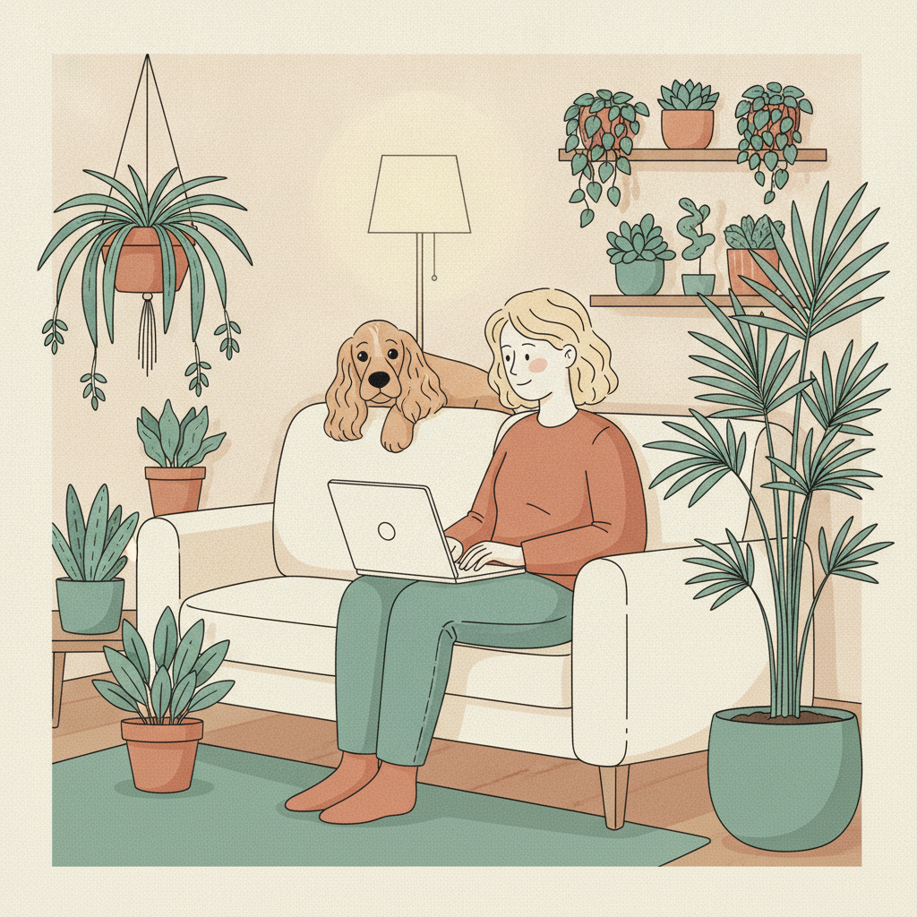 "Non-Toxic" Doesn't Mean "Snack": 11 Dog-Safe Houseplants Done Right
