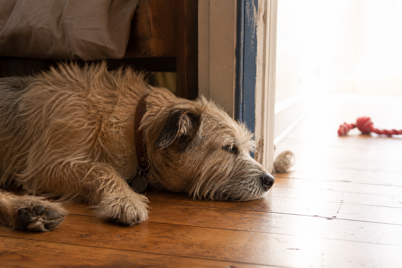 Your Dog Isn't Standing Guard. They're Just Not All the Way Asleep.