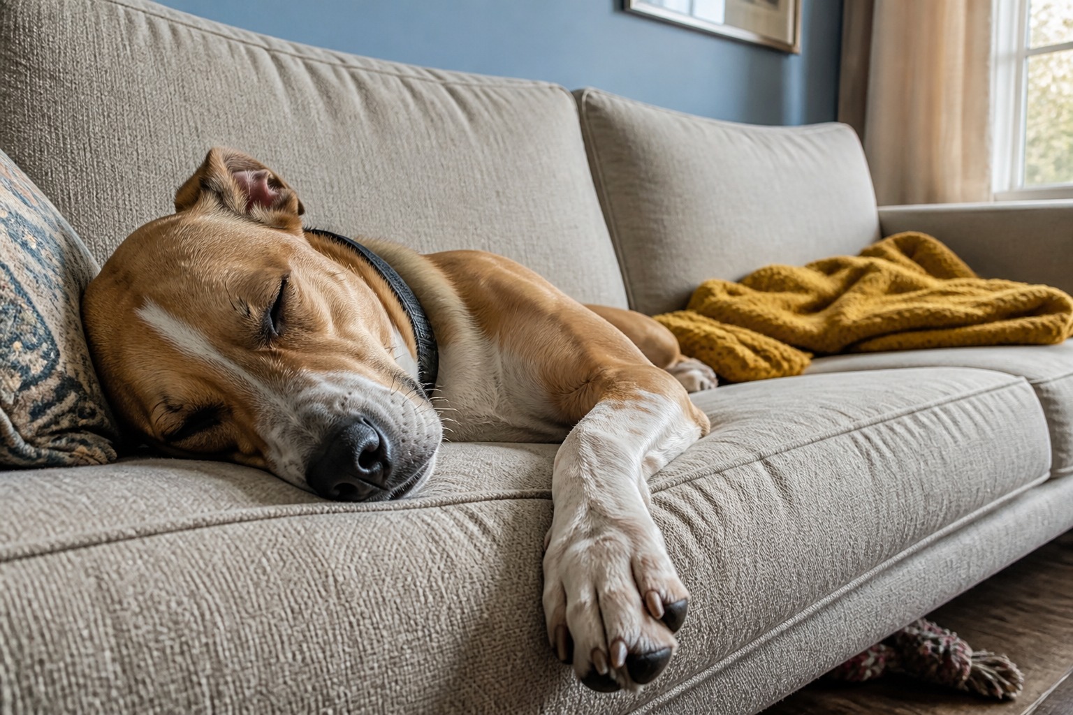 Your Dog's Sleeping Position Is Mostly a Thermostat. One Pattern Isn't.