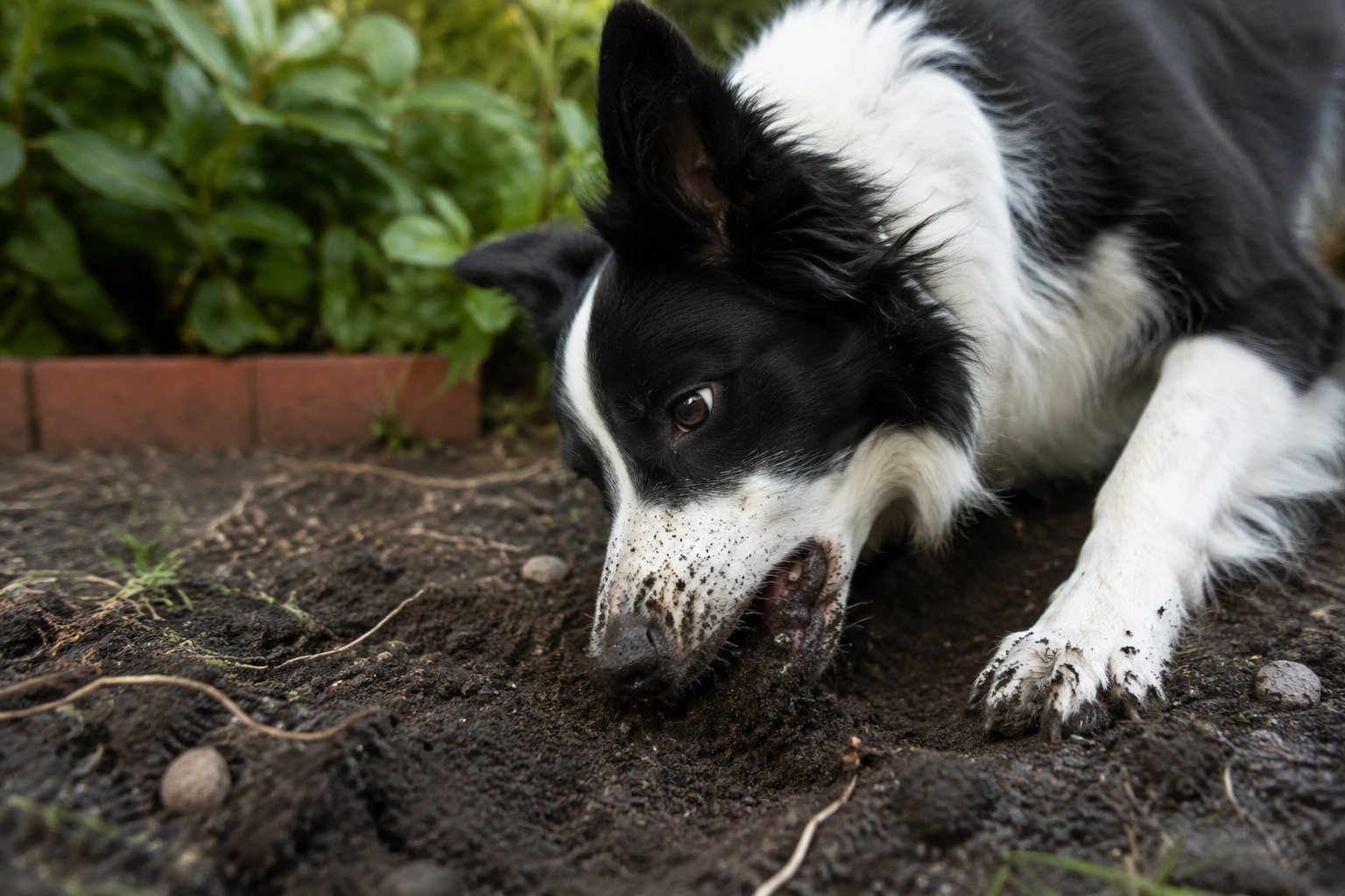 Your Dog Eating Dirt Is Usually Boredom. Sometimes It's Their Blood.