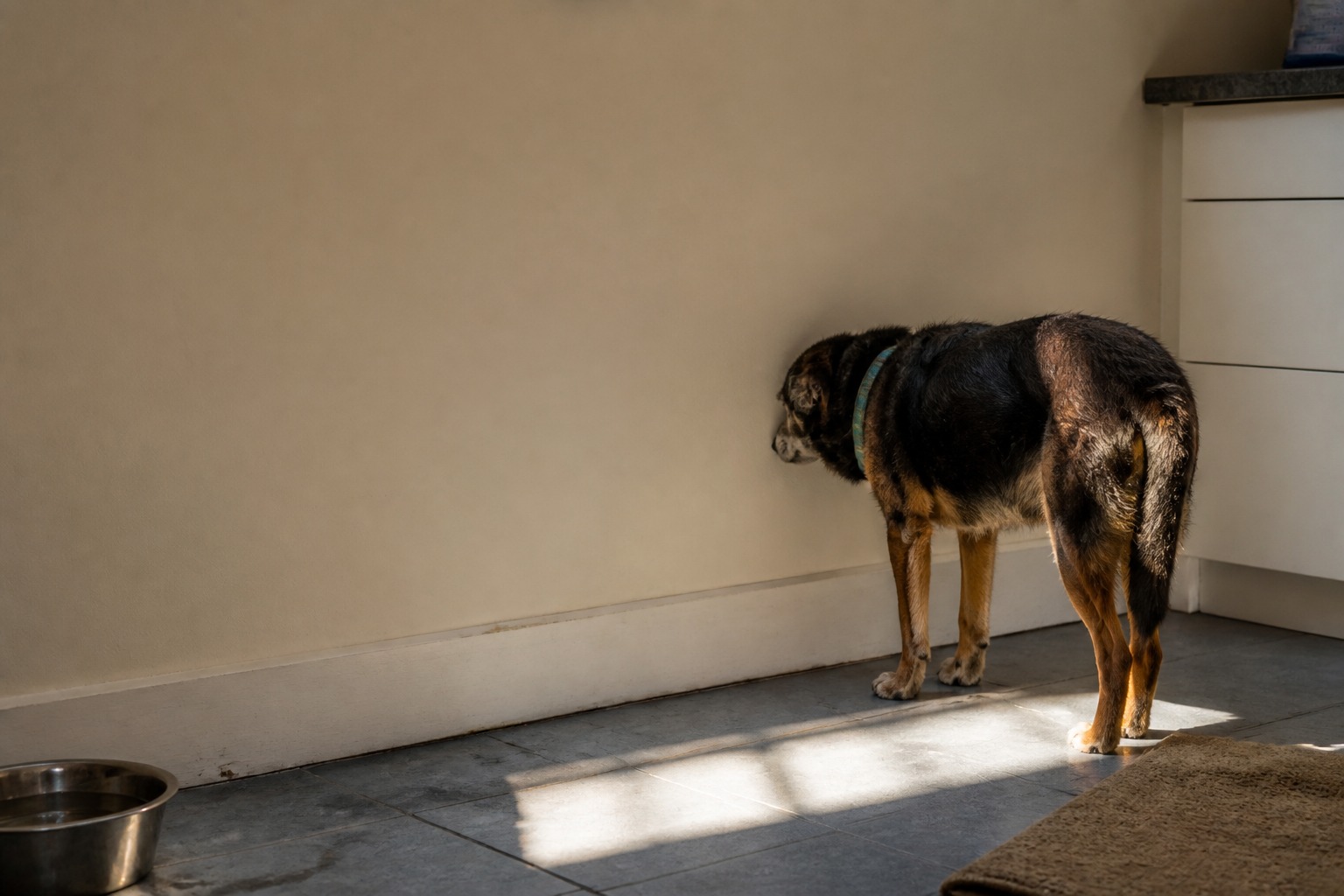 Your Old Dog Staring at the Wall Is Veterinary Medicine's Most Missed Diagnosis