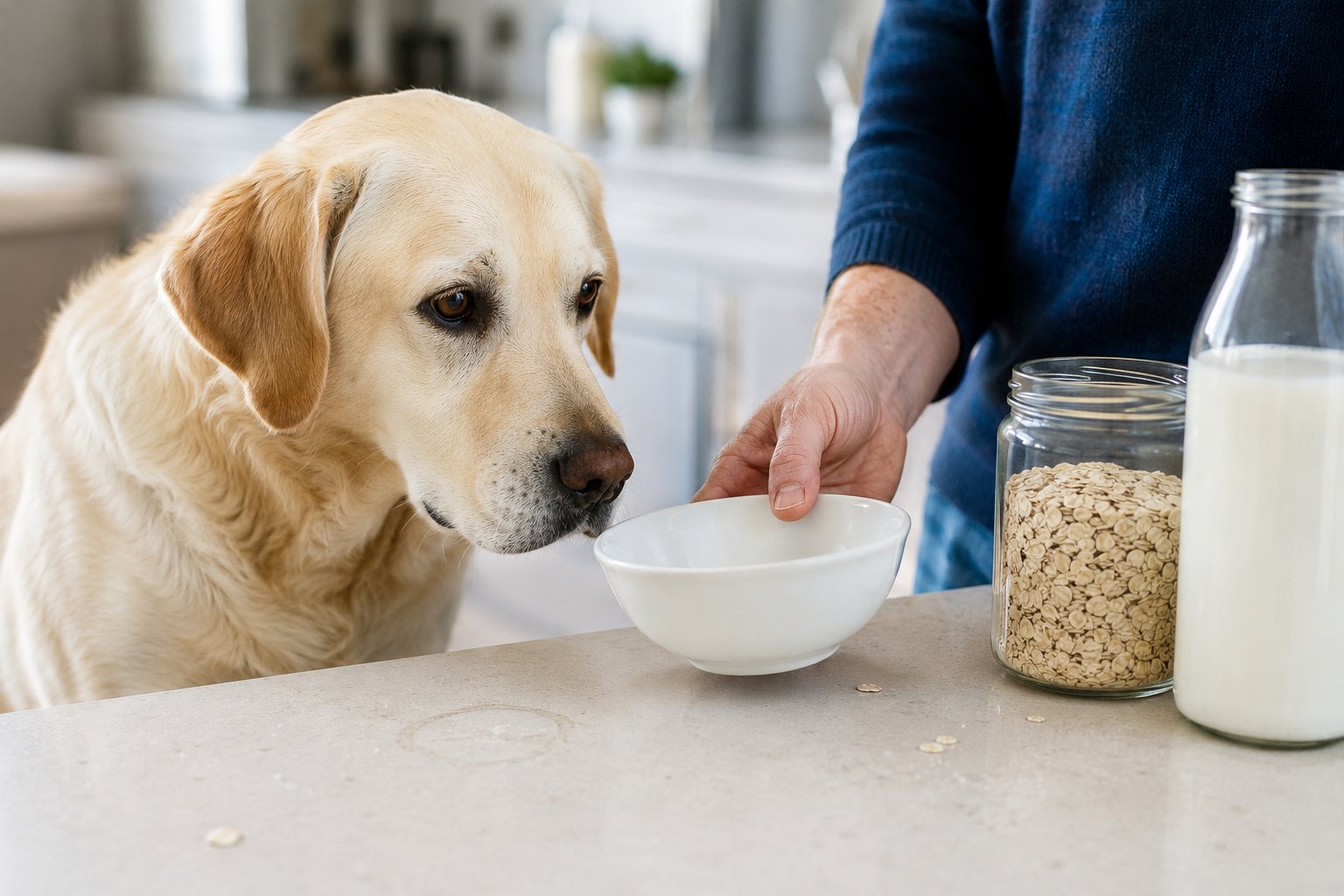 Oat Milk Is Fine for Your Dog. The Carton Is the Problem.