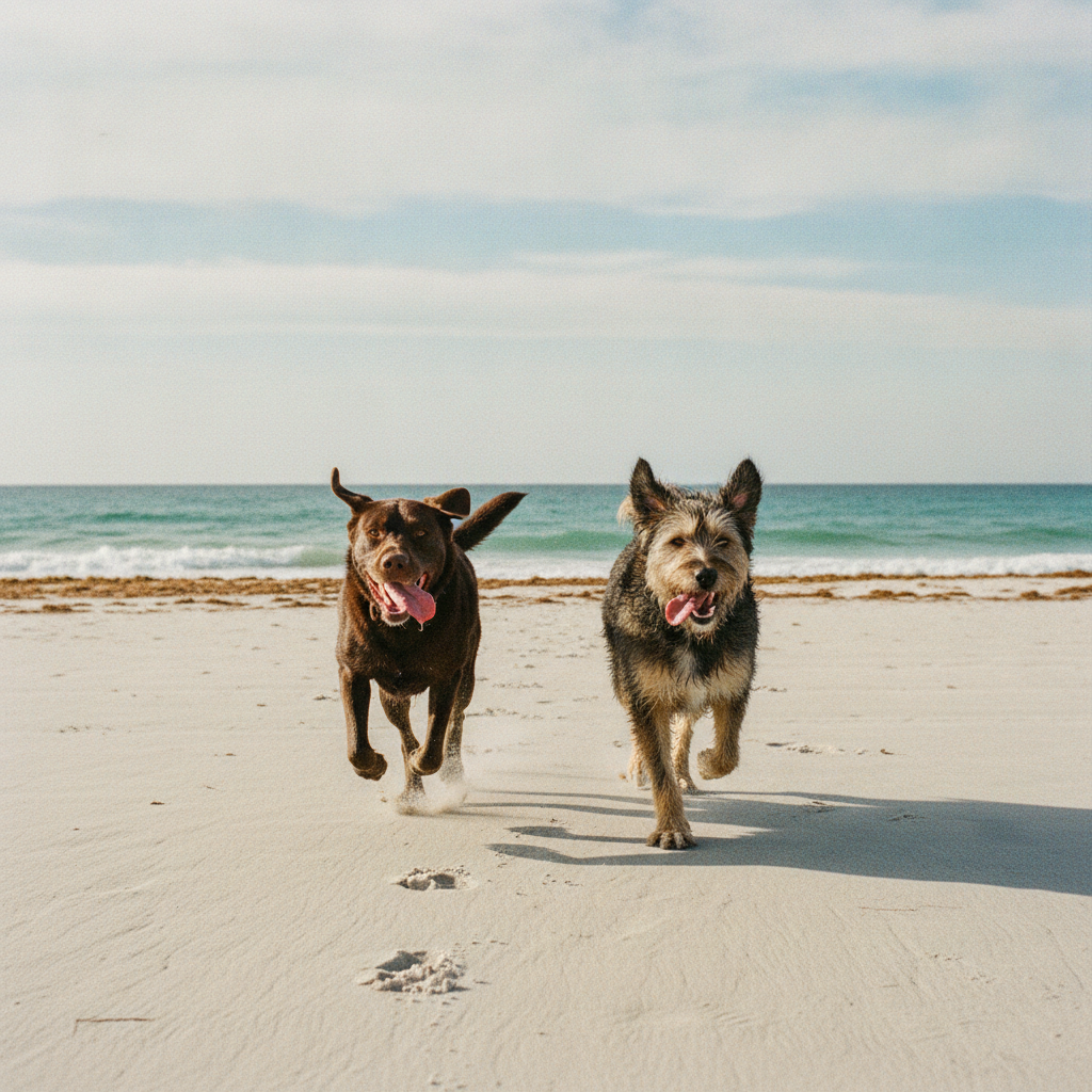 In Florida, 'Dog Beach' Usually Means Leashed. Here Are the 14 Where It Doesn't (and the Ones Worth It Anyway).
