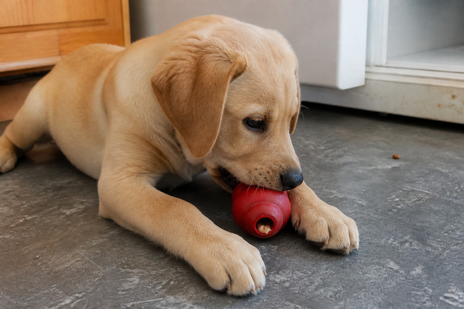 The Cheapest Fix for a Bored, Destructive Dog Lives in Your Freezer