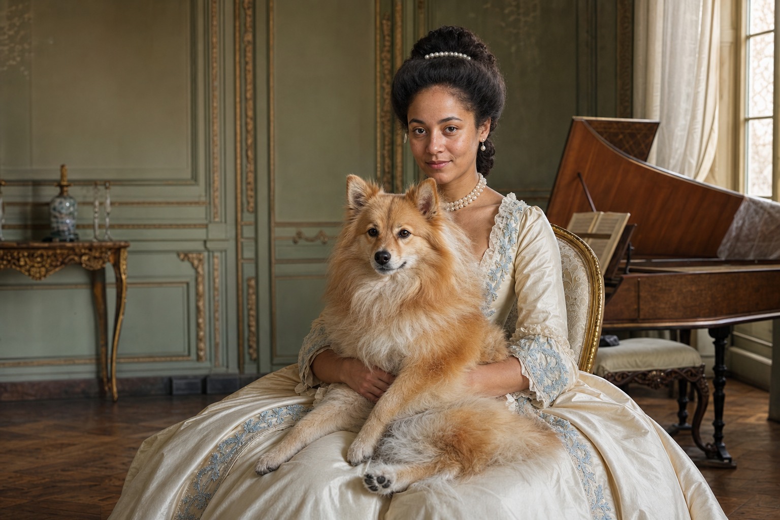 Netflix Gave Queen Charlotte Her First Pomeranian. History Says She Brought Her Own.