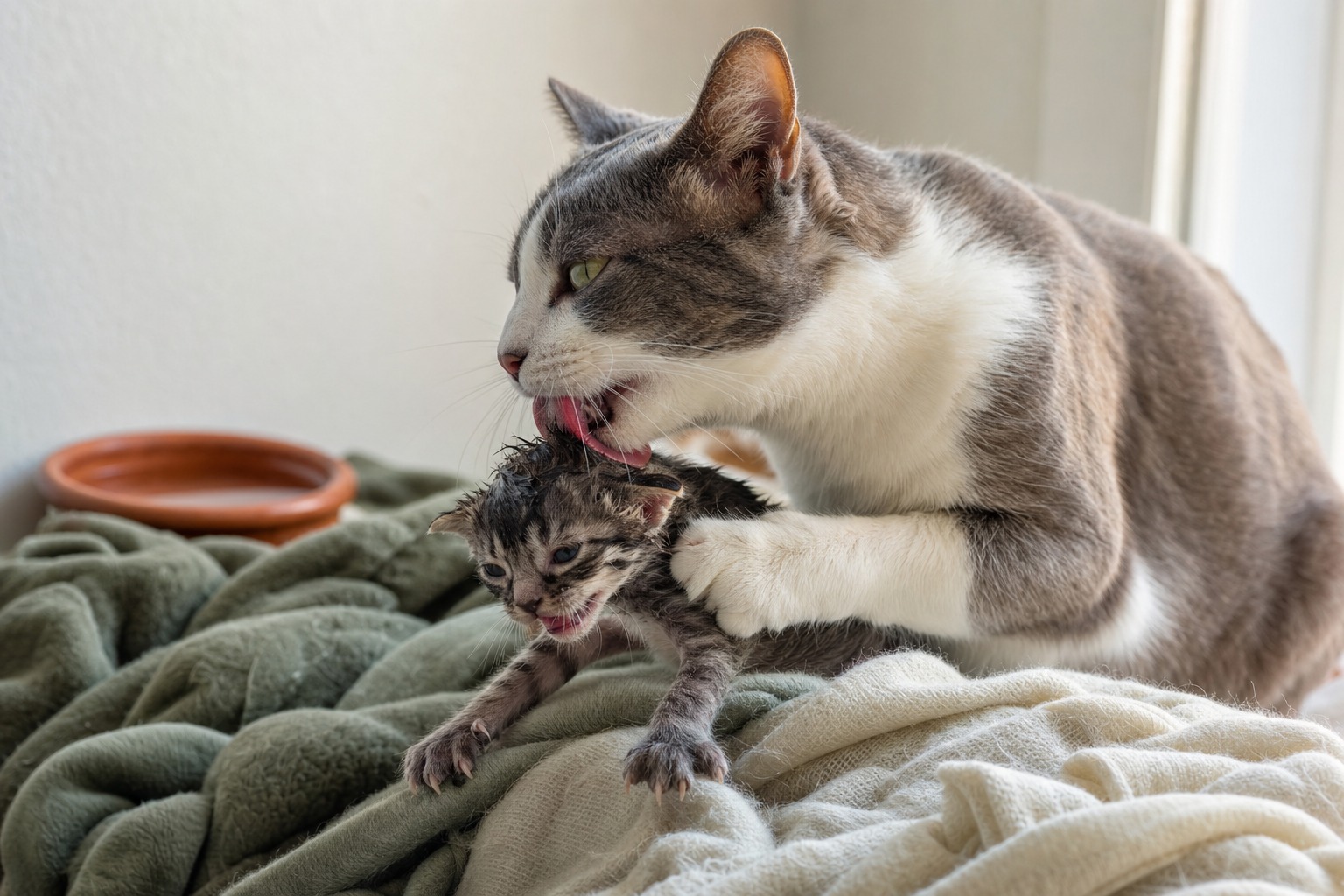 Littermates Don't Replace a Mother Cat. The Study Is Blunt About It.