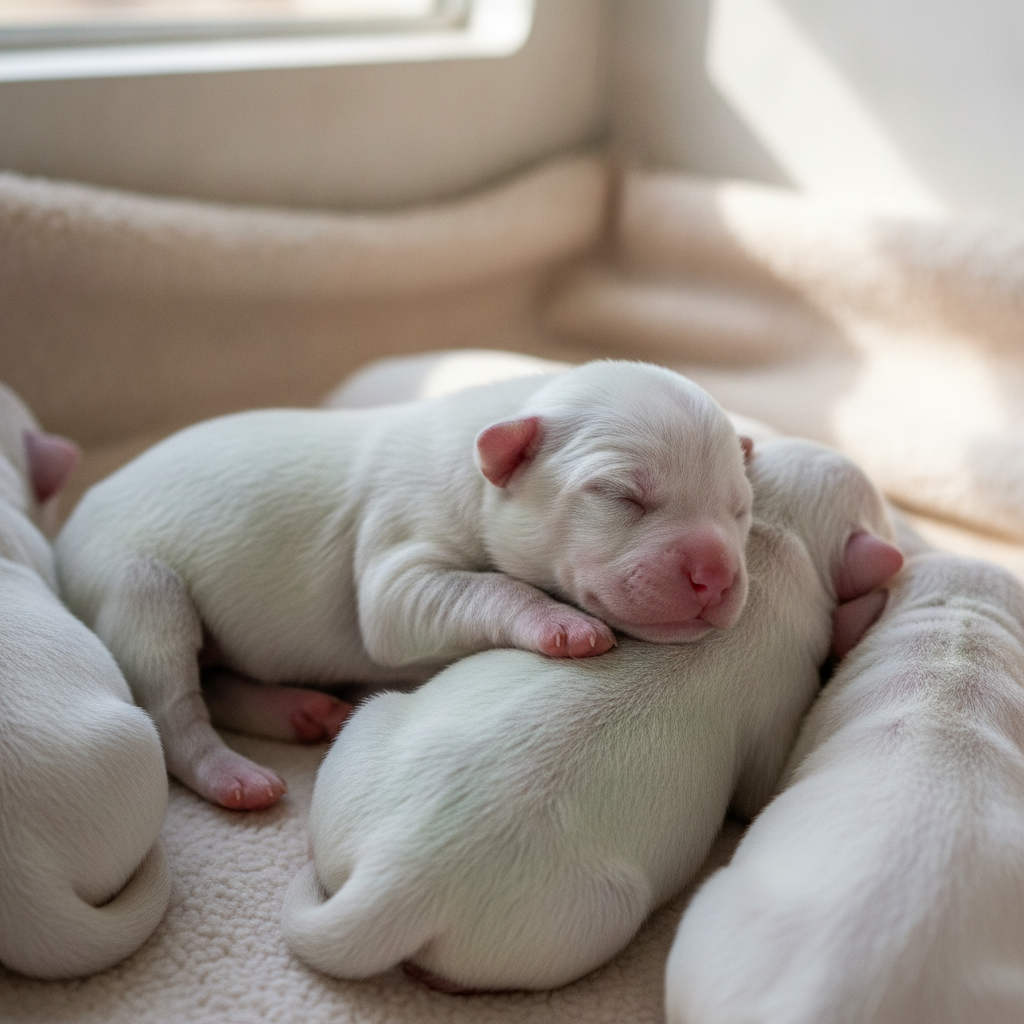 A Mississippi Pit Bull Had a Green Puppy. The Reason Is Real Science, Not a Curse.