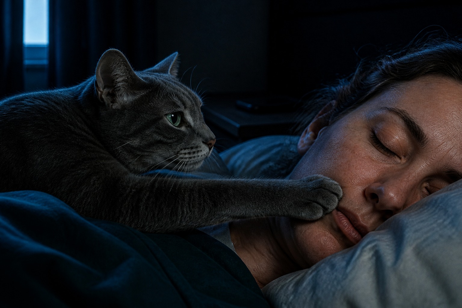 The Paw on Your Mouth at 4 A.M.? You Trained That.