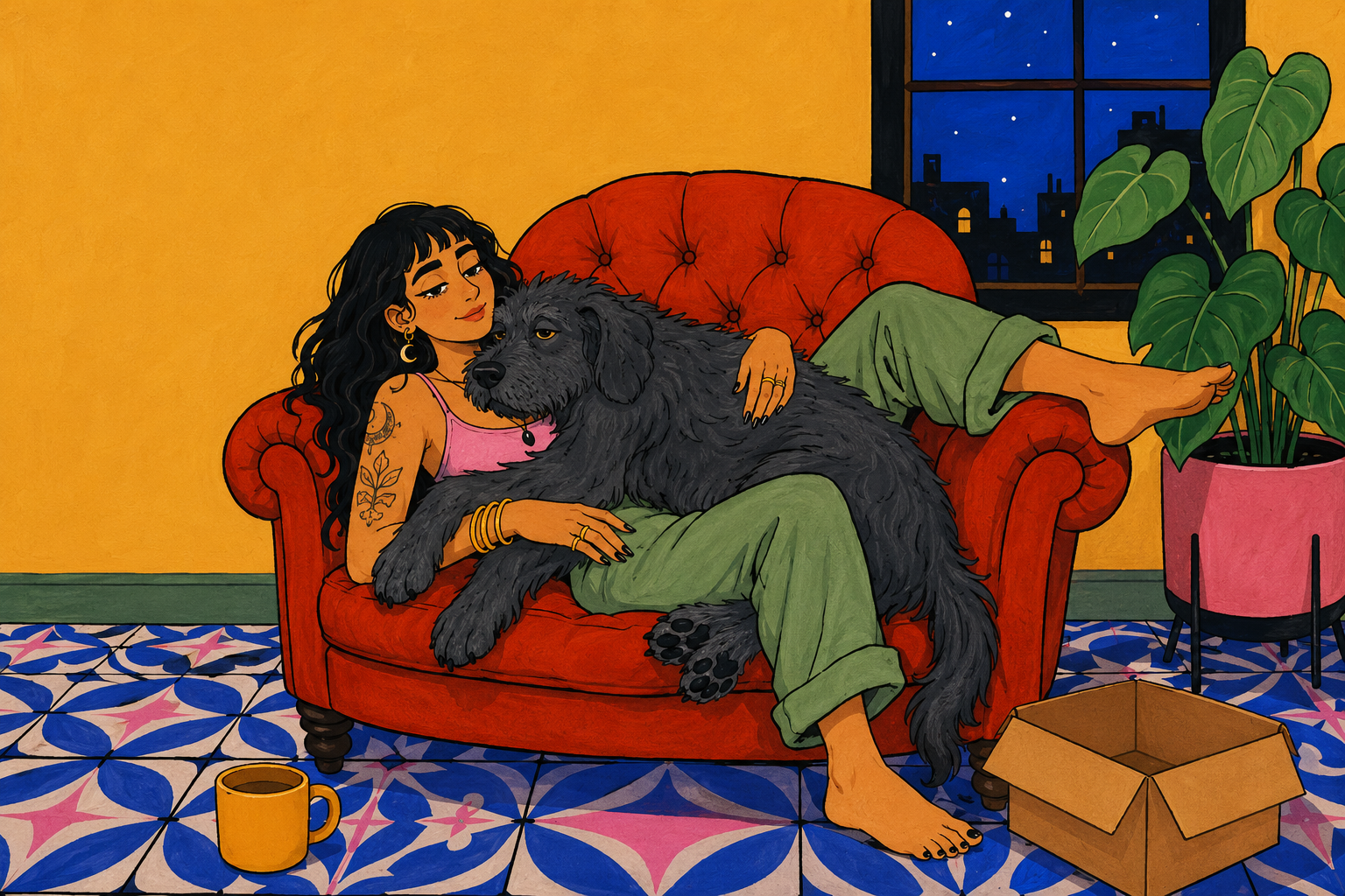 This Illustrator Doesn't Draw Pets. She Draws Familiars.