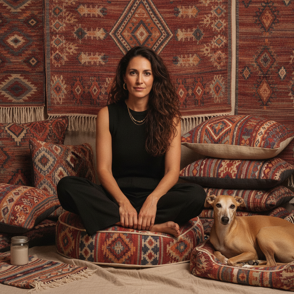 These Dog Beds Are Handwoven by Indian Artisans, Not Stamped Out in a Factory