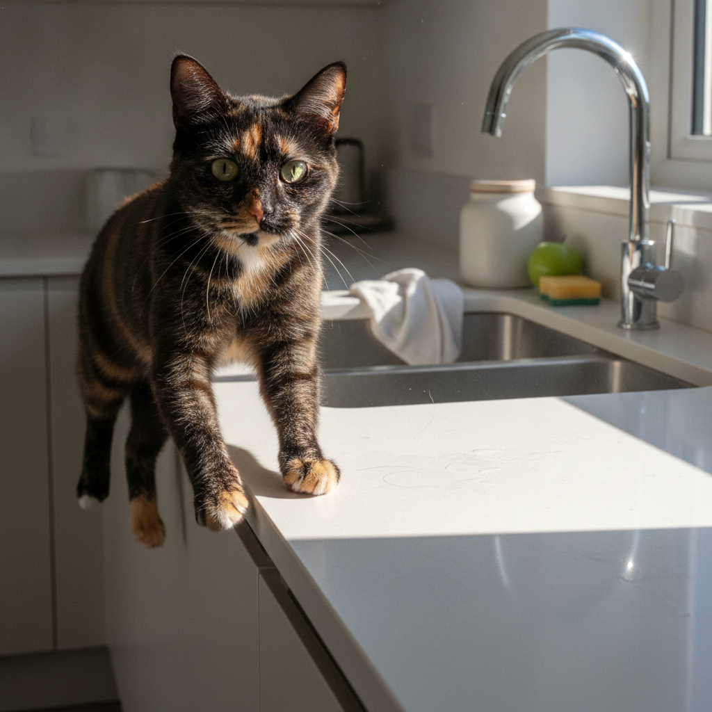 You Can't Train a Cat Off the Counter. You Can Outbid Her.