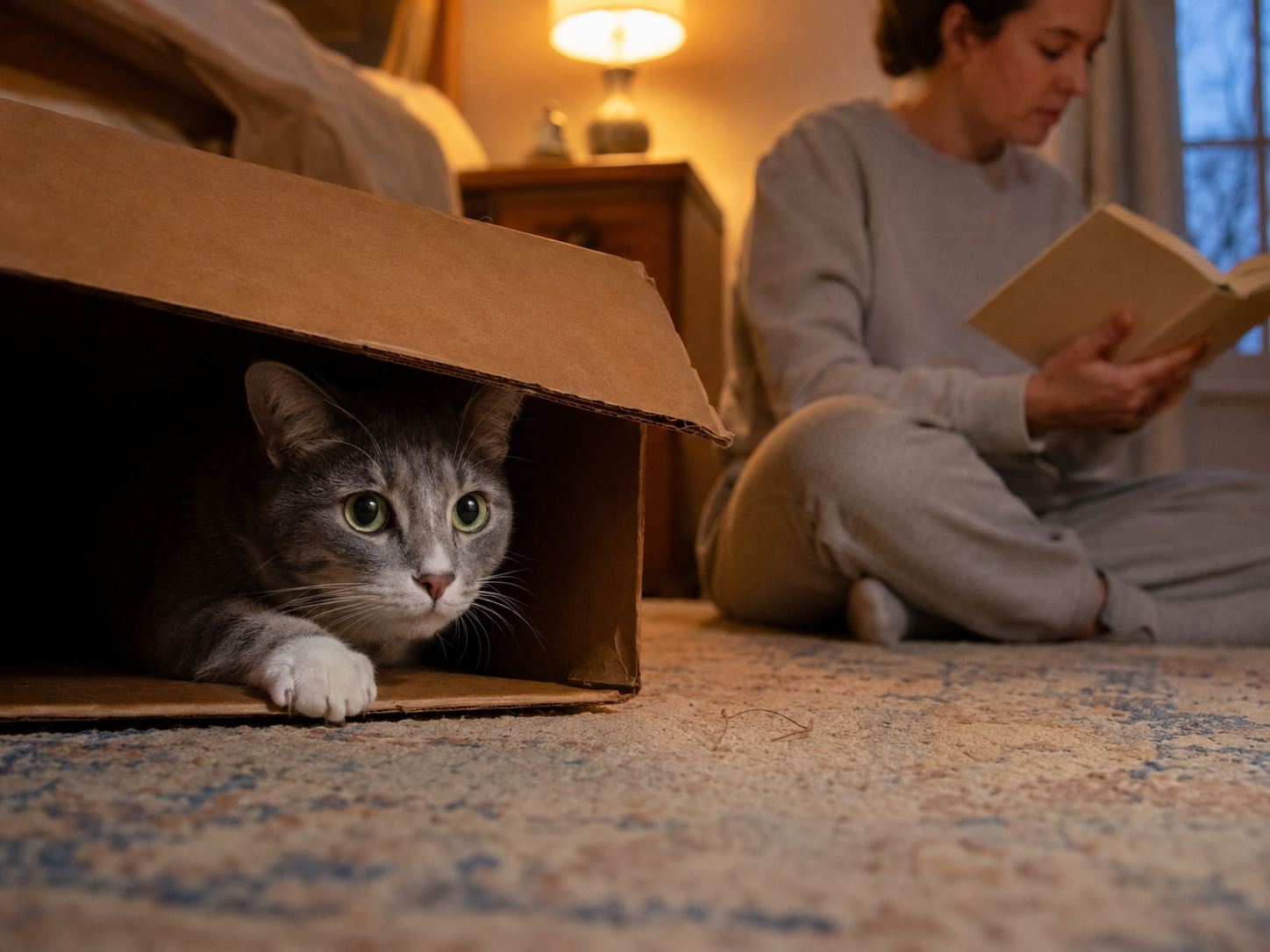 Give Your New Cat Less House. They'll Settle Faster.