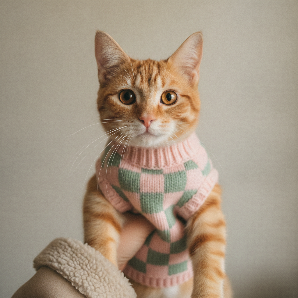 Most Cats Don't Need a Sweater. The Ones That Do Deserve This One.