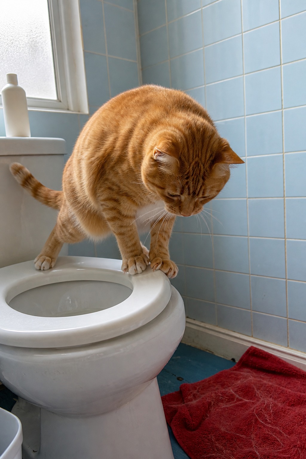 Toilet-Training Your Cat Means Throwing Away Their Health Chart