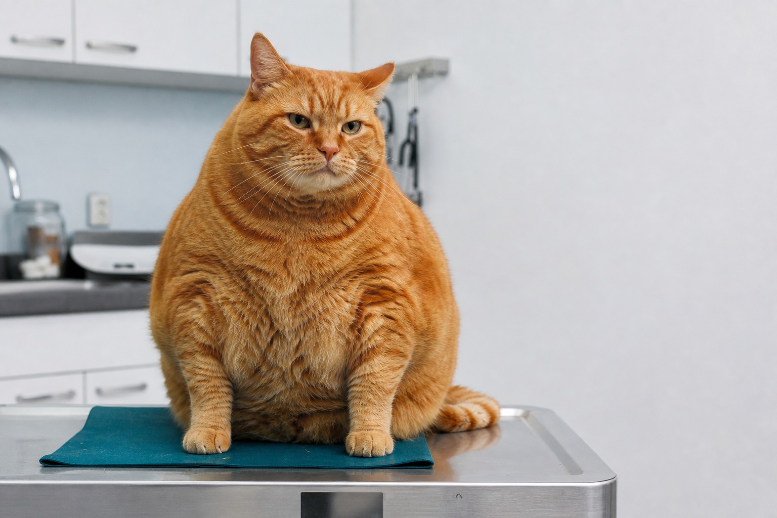 A Six-Month 'Ozempic' Implant for Fat Cats Is Already in Trials