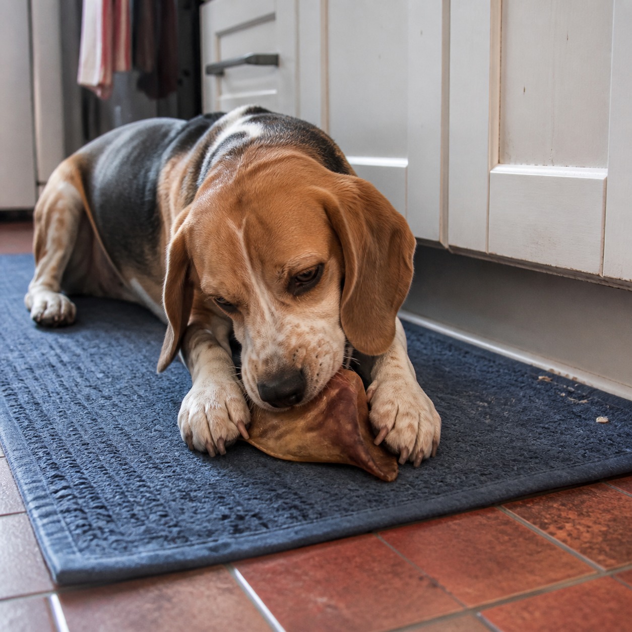 The Real Pig Ear Risk Isn't Your Dog's Stomach. It's Your Kitchen Counter