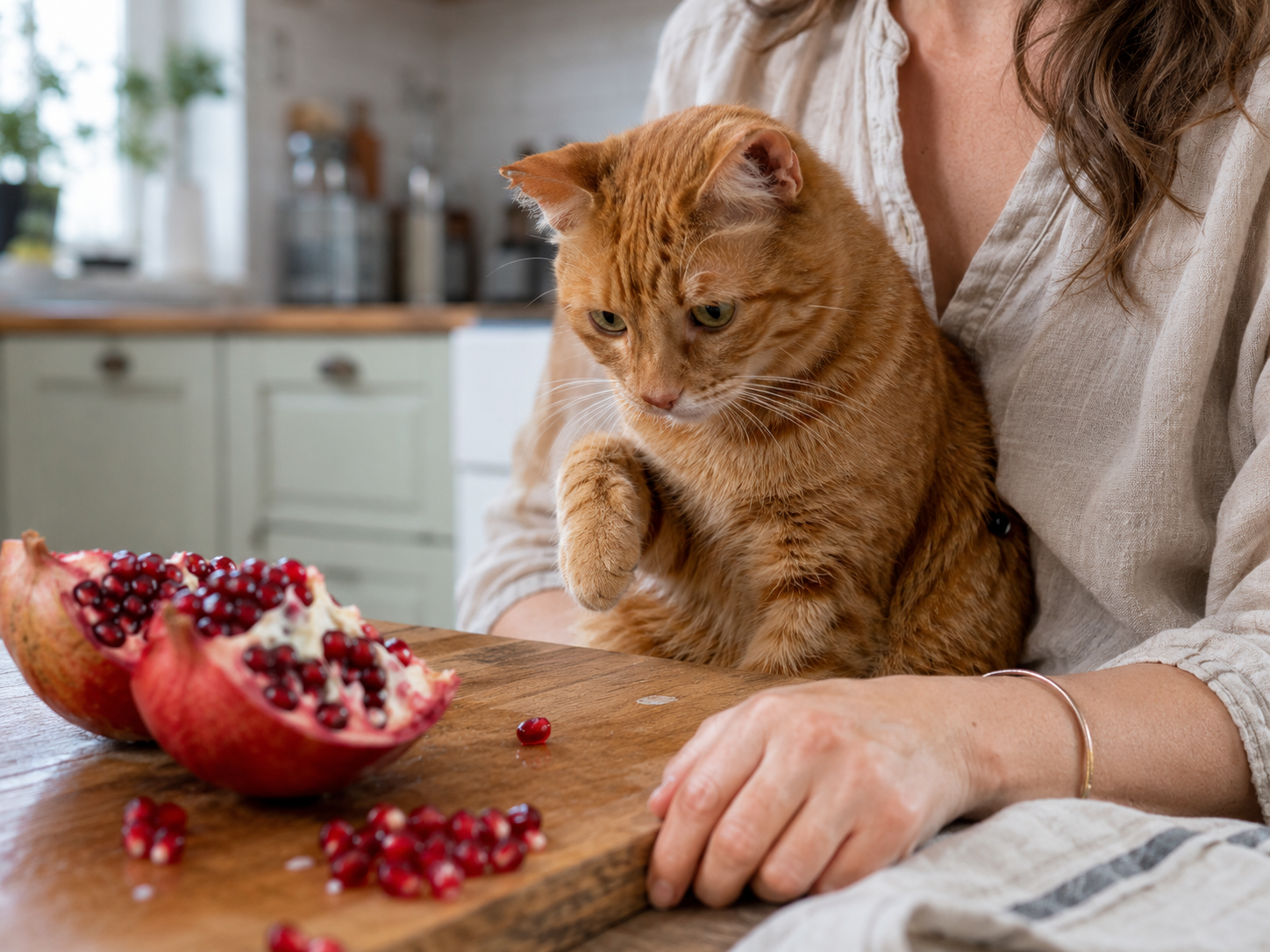 Your Cat Can Eat Pomegranate. That's Not the Same as Should.