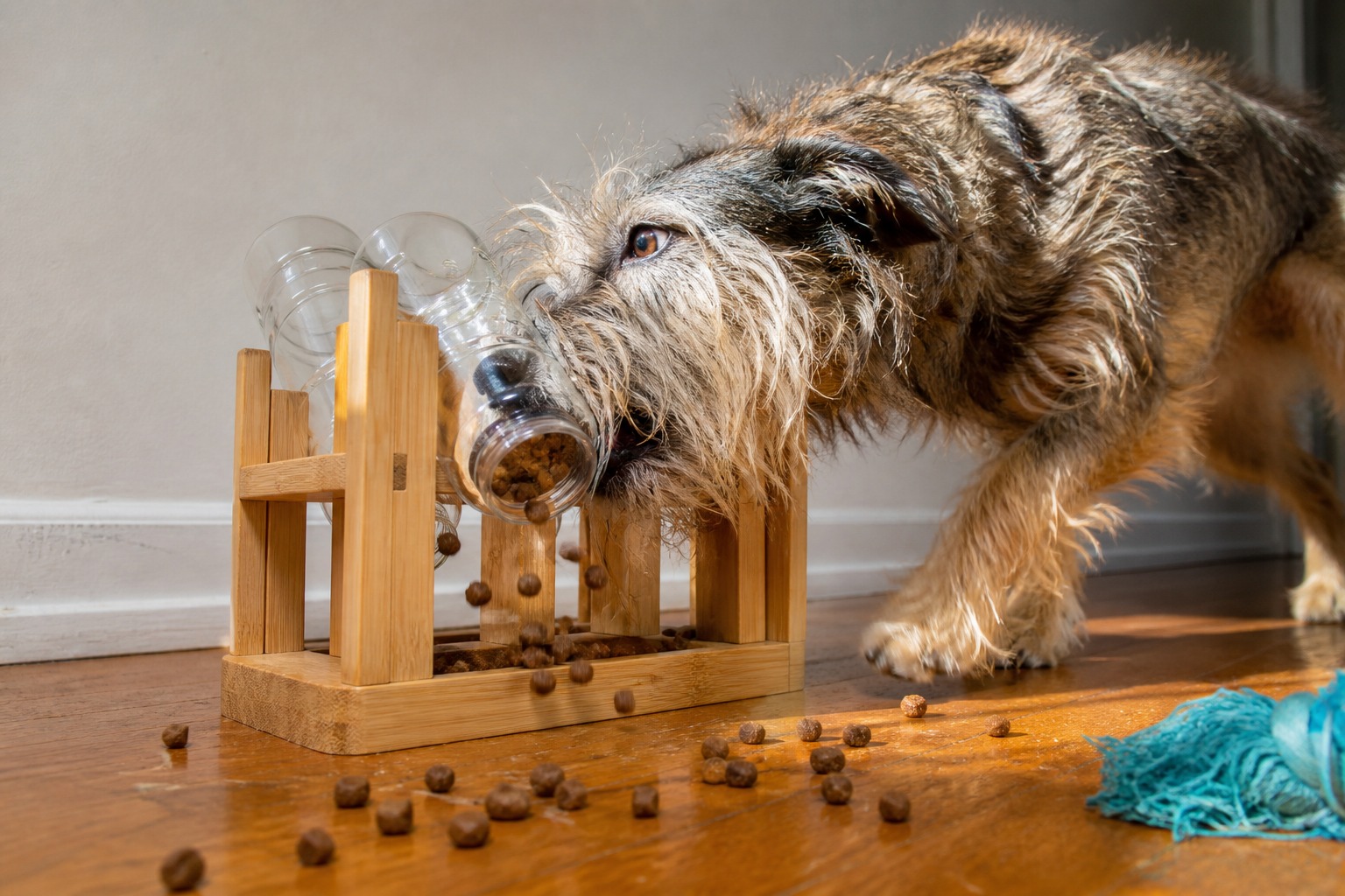 TikTok's Favorite Dog Feeder Is a Bamboo Speed Bag. The Science Backs It Up.