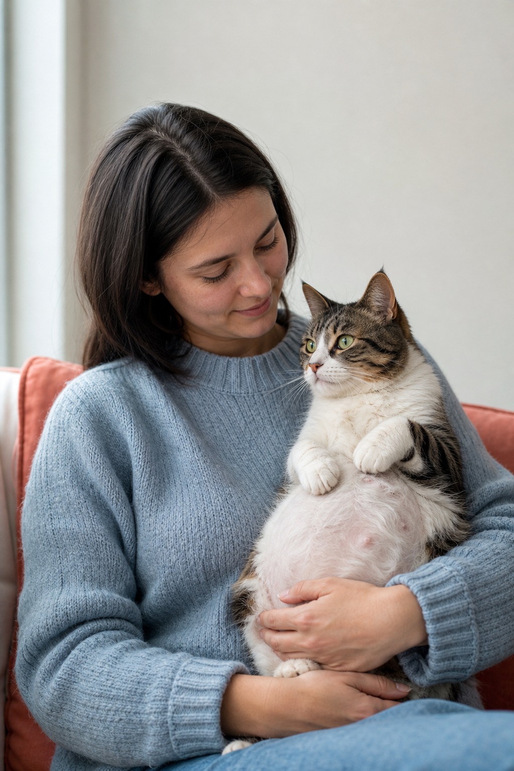 By the Time You Know Your Cat Is Pregnant, She's Nearly Due