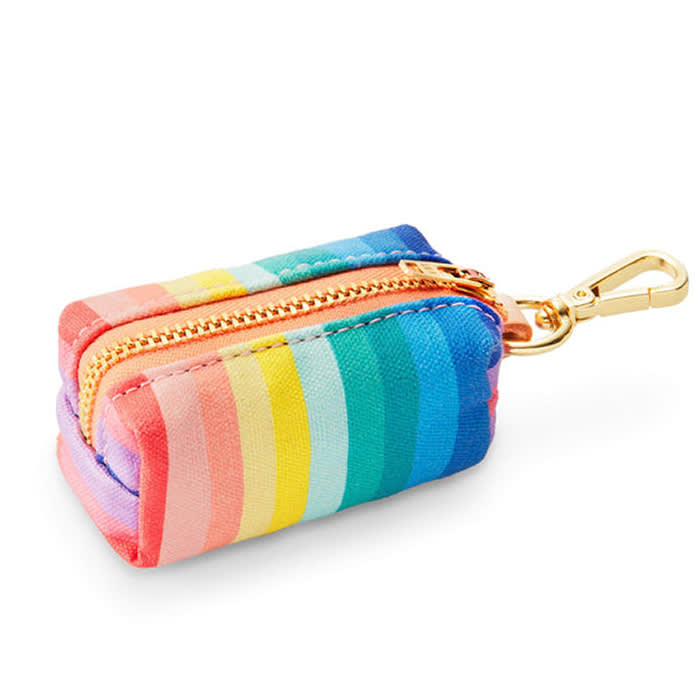 The Foggy Dog rainbow waste bag dispenser