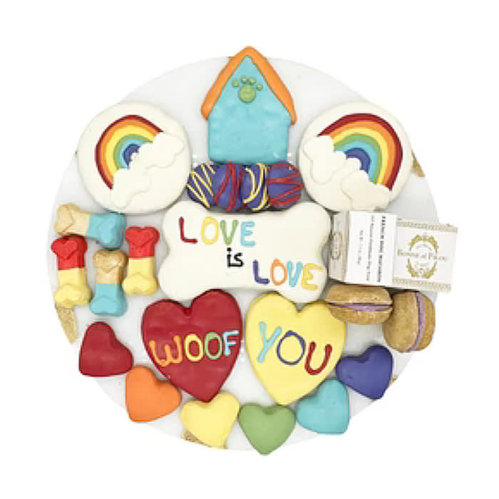 Bonne et Filou Pride Themed Dog Treats Gift Box