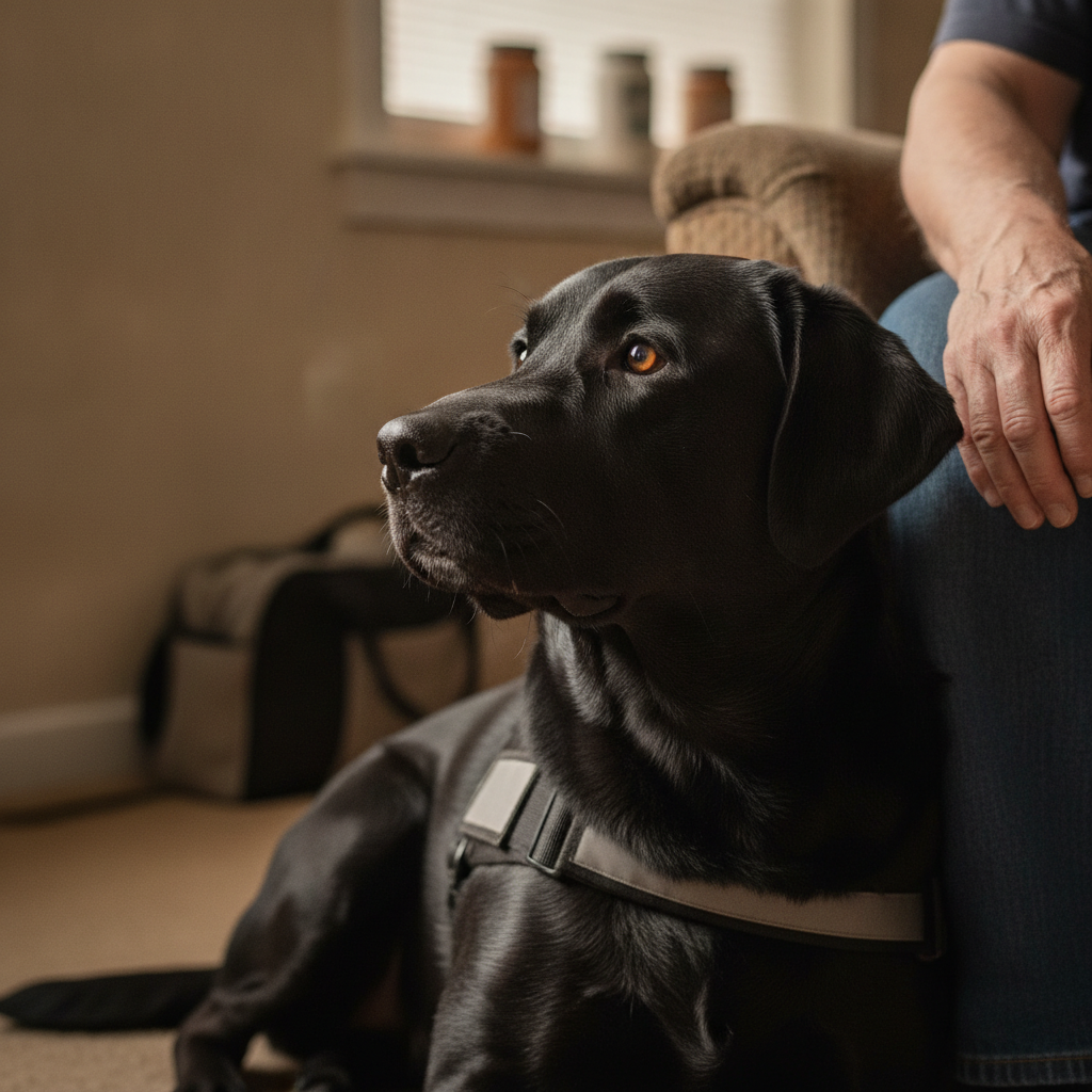 A Service Dog Doesn't 'Cure' PTSD. What It Actually Does Is Now Backed by Real Data.