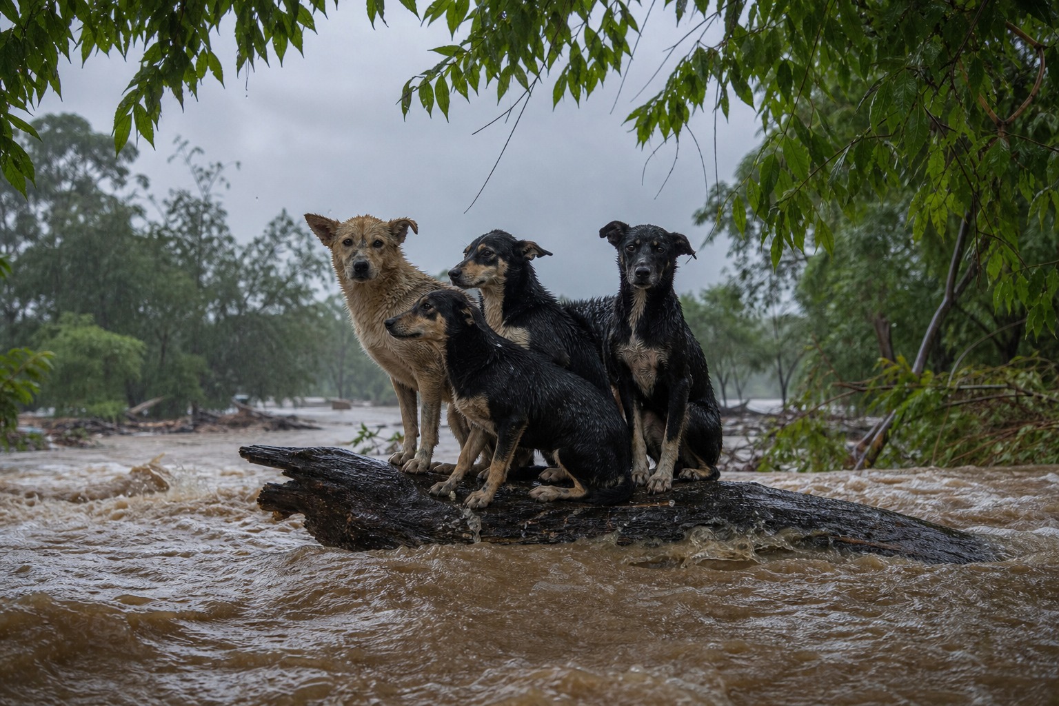 When Fiona Drowned the Power Grid, Puerto Rico's Dog Rescuers Got in the Water