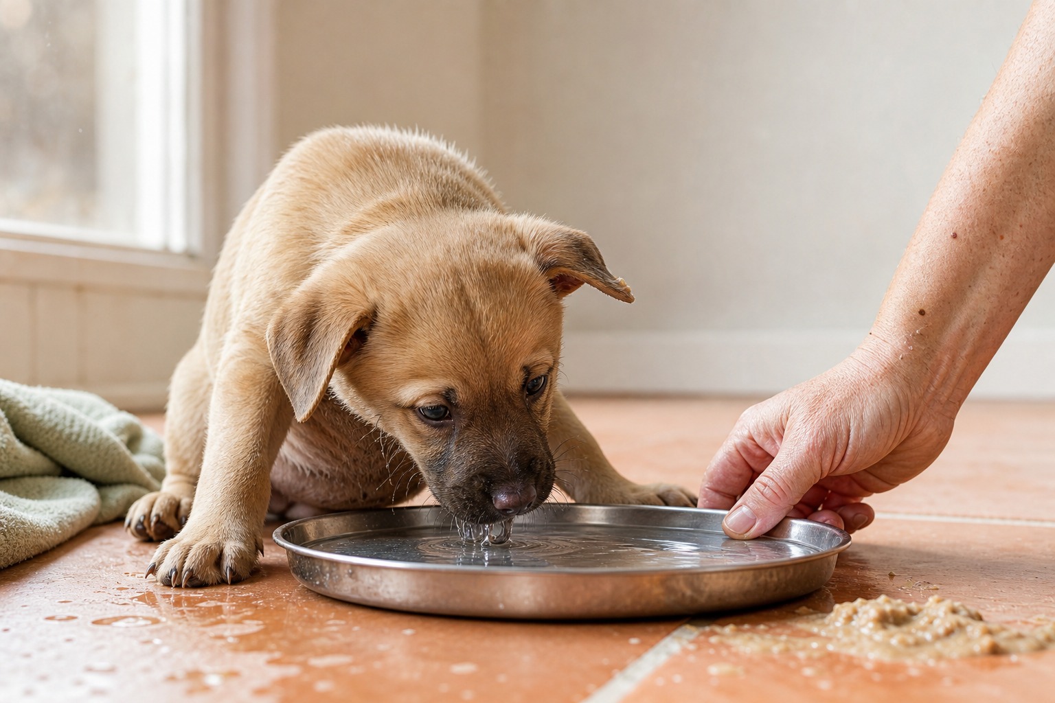 You Don't Give a Puppy Water. You Wean Them Into It.