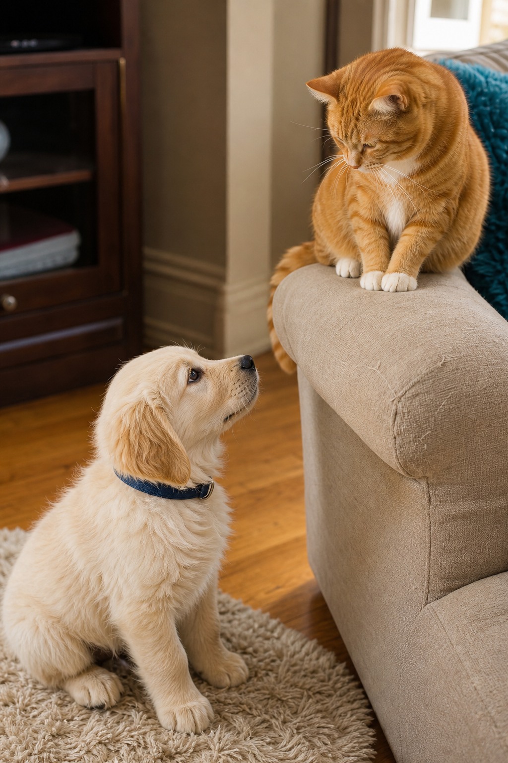 Your Puppy Thinks the Cat Is a Toy. Fix That Before They Ever Meet.