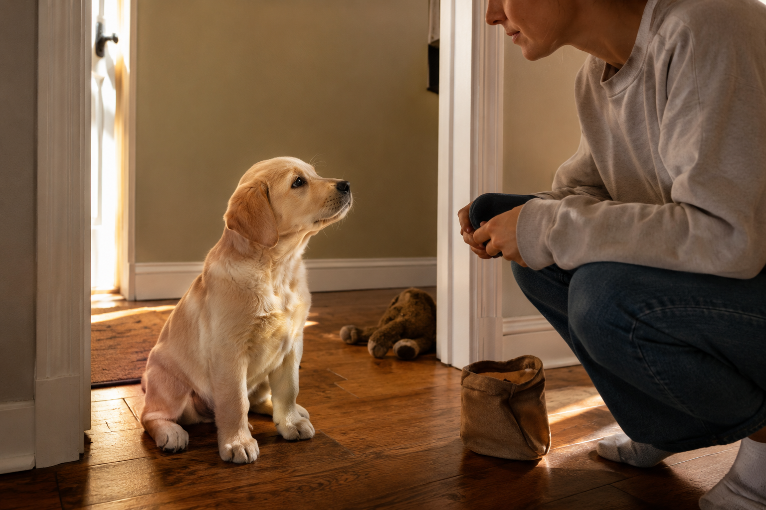 Stop Scheduling Puppy Training. The Best Sessions Are 30 Seconds Long.