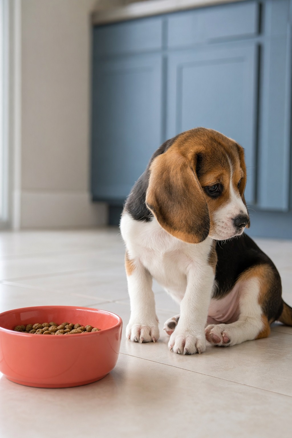 A Puppy That Won't Eat Isn't Being Picky. It's a Countdown