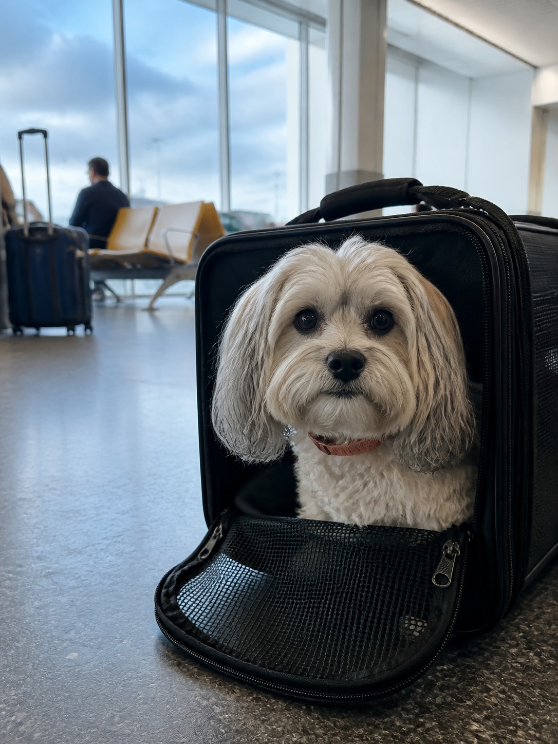 The Flight Is the Easy Part of Flying With Your Dog