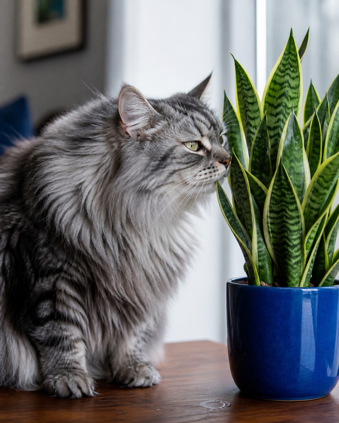 Snake Plant and Cats: A Bitter Plant Cats Reject, and the One Reason to Still Move It