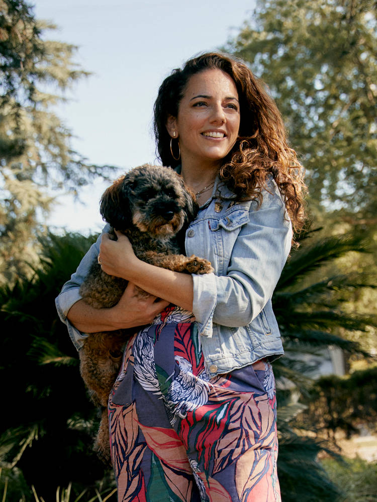 Conan's Cohost Let Her Husband Cut the Dog's Hair. Once.