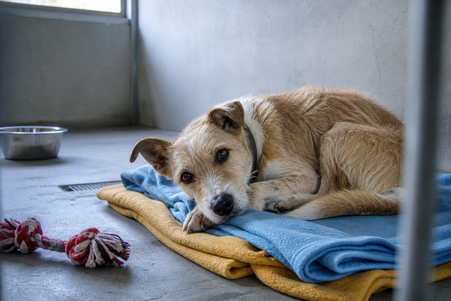 Rescuers Saw the Starving Dogs and Left. Four Times.