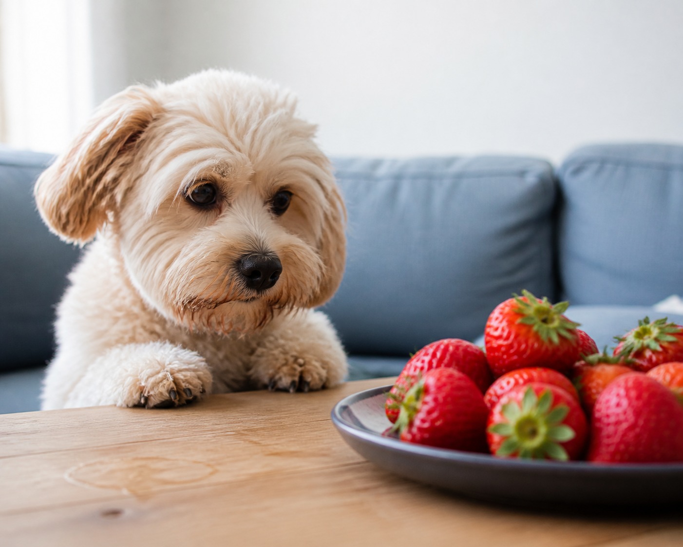Strawberries Are the One Fruit Treat Even a Dieting Dog Can Keep